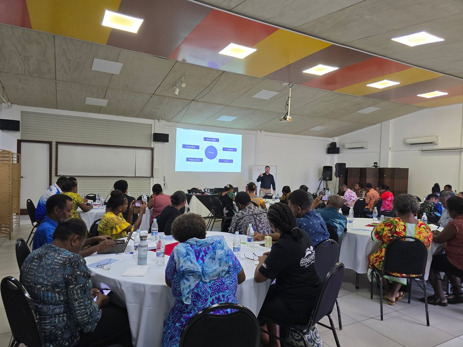 Australia Awards Project and Risk Management workshop at the Melanesian Hotel