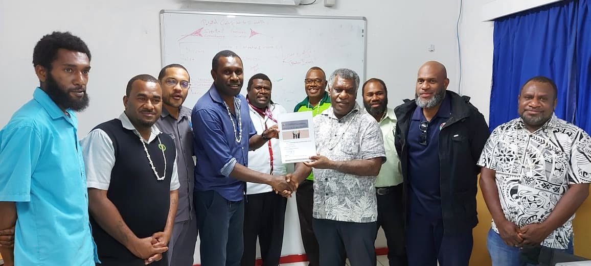 Receiving the registration certificate, Aug 2021