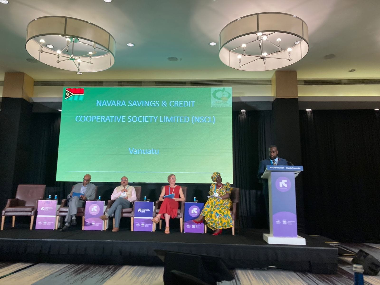Speaking at the Transforming Energy Access Forum, Kigali, Mar 2024