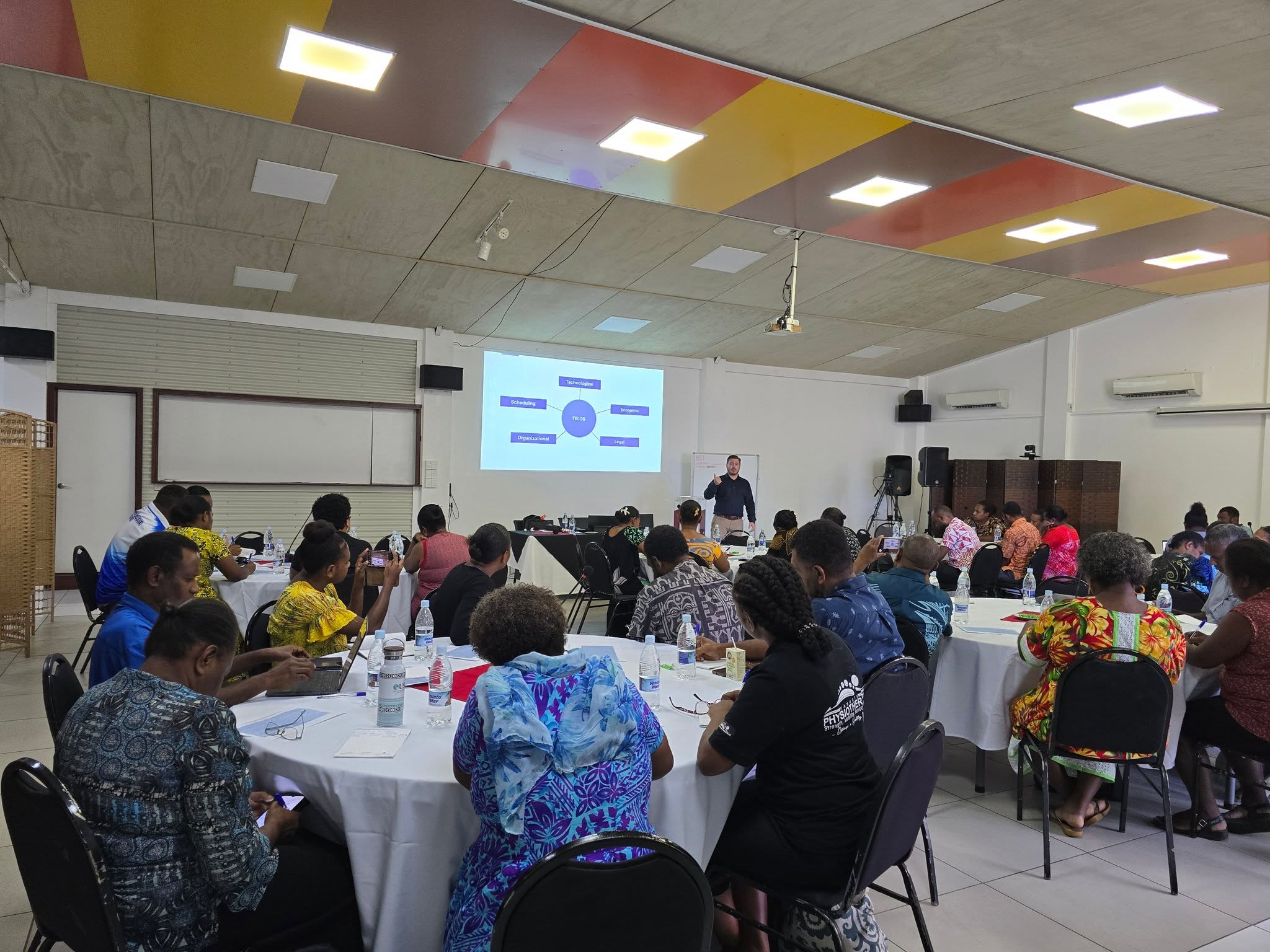 Project & Risk Management workshop by Australia Awards Vanuatu, Apr 2025