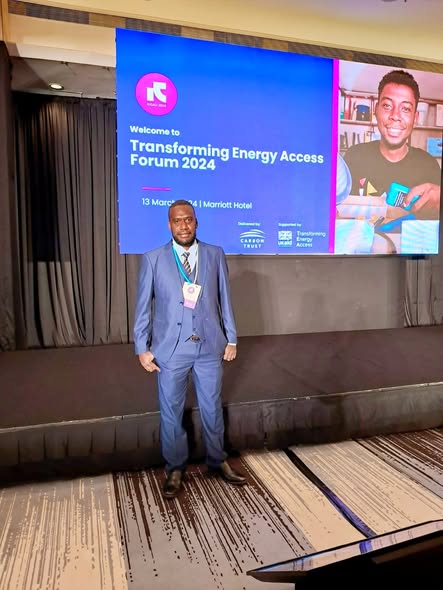 Presenting NSCL solar results at the Transforming Energy Access Forum, Kigali, Rwanda, March 2024